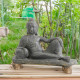 SEDA Bouddha couché détendu 80 cm - Décoration statue