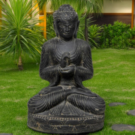 SEDA Bouddha assis 45 cm "A" Salutation - Décoration statue