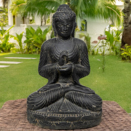 SEDA Bouddha assis 45 cm "C" Argumentation - Décoration statue
