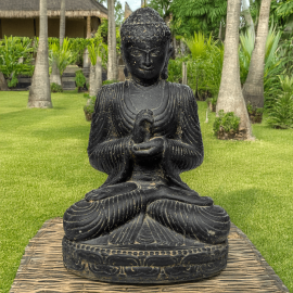 SEDA Bouddha assis 60 cm "C" Argumentation - Décoration statue