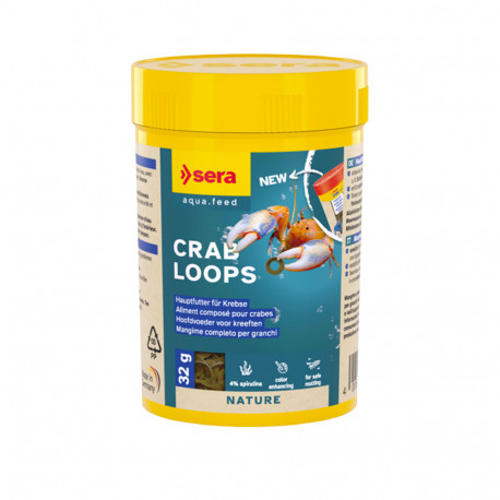 Sera Crabs Loops 100ml - Nourriture pour crustacés