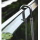 Aquaplante Diffuseur de CO2 en Inox + coude en U - Diffuseur CO2 pour petit aquarium