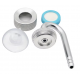 Aquaplante Diffuseur de CO2 en Inox (couleur argent) - Diffuseur CO2 pour petit aquarium