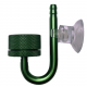 Aquaplante Diffuseur de CO2 en Inox (couleur argent) - Diffuseur CO2 pour petit aquarium