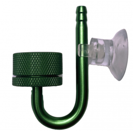 Aquaplante Diffuseur de CO2 en Inox (couleur argent) - Diffuseur CO2 pour petit aquarium