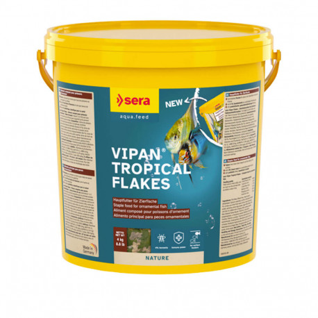 sera Vipan Flakes 21L - 4Kg