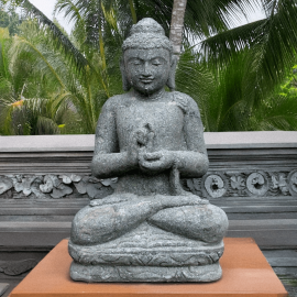 SEDA Bouddha assis 150cm "C" Argumentation  - Décoration statue