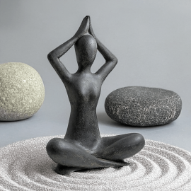 SEDA Yoga Sukhasana 80 cm Diving short - Décoration statue
