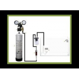 Aquaplante Compte Bulle de CO2  en Verre BZ-GB-03 - Compte bulle de CO2