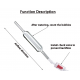 Aquaplante Compte Bulle de CO2  en Verre BZ-GB-04 - Compte bulle de CO2