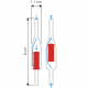 Aquaplante Clapet Anti-retour en verre BZ-GB-02 - Anti retour