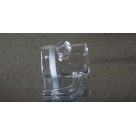 Aquaplante Diffuseur de CO2 en verre BZ-GD-01 - Diffuseur CO2 aquarium
