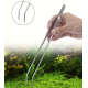 Aquaplante Pince Fine Courbe 30cm - pince aquascaping