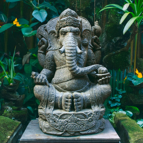 SEDA Ganesh assis 100 cm  - Décoration statue