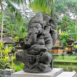 SEDA Ganesh assis 80 cm  - Décoration statue