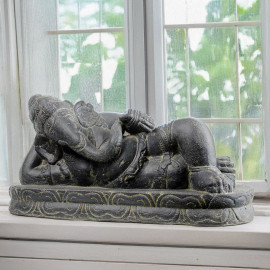SEDA Ganesh couché sur base 57 cm  - Décoration statue