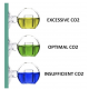 Aquaplante Drop Checker Ball en verre - Vérification du taux de CO2 en aquarium