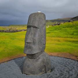 SEDA Moaï 120 cm - Décoration statue
