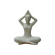 SEDA Yoga Sukhasana 30 cm Diving short White - Décoration statue