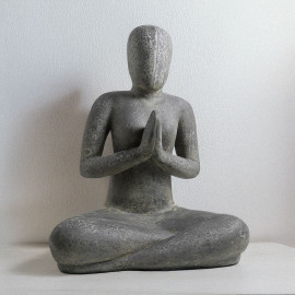 SEDA Yoga 125 cm Salutation White - Décoration statue
