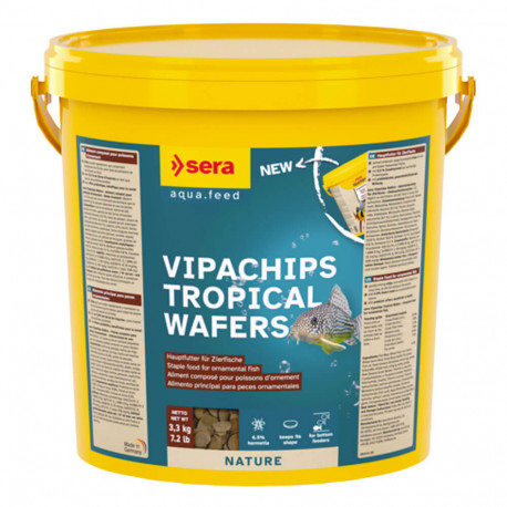 sera Vipachips Nature 10L - 3,6Kg
