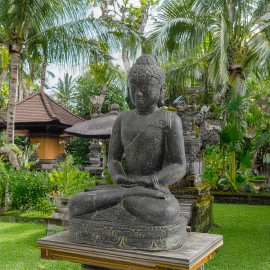 SEDA Bouddha assis 150 cm "E" Méditation  - Décoration statue