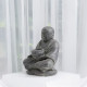 SEDA Moine assis avec pot pour Bougie 20 cm  - Décoration statue