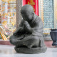 SEDA Moine assis 47 cm light - Décoration statue