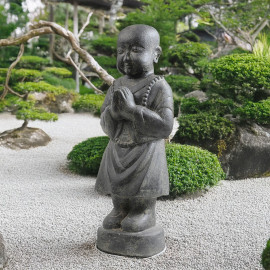 SEDA Moine debout priant  80 cm  - Décoration statue