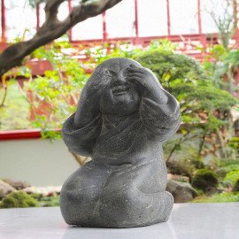 SEDA Moine 40 cm yeux - Décoration statue