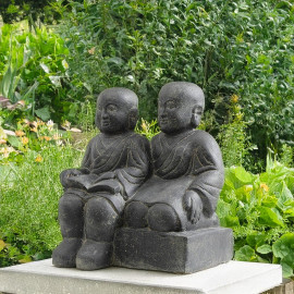 SEDA Set deux moins " Lecture" 48 cm - Décoration statue