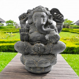 SEDA Ganesh assis 40 cm - Décoration statue