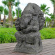 SEDA Ganesh assis 50 cm  - Décoration statue