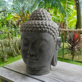 SEDA Tête de Bouddha 35 cm light- Décoration statue