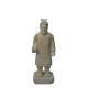 SEDA Guerrier Chinois debout white 101cm (Light)  - Décoration statue
