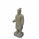 SEDA Guerrier Chinois debout white 101cm (Light)  - Décoration statue