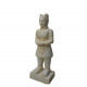 SEDA Guerrier Chinois debout Blanc 125cm - Décoration statue