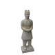 SEDA Guerrier Chinois debout Blanc 125cm - Décoration statue