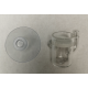 Aquaplante Diffuseur de CO2 en verre BZ-GD-01 - Diffuseur CO2 aquarium