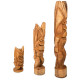 SEDA Tiki Lombok 100 cm - Décoration en bois