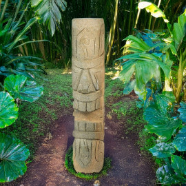 SEDA Tiki Bali 150 cm - Sculpture sur pierre