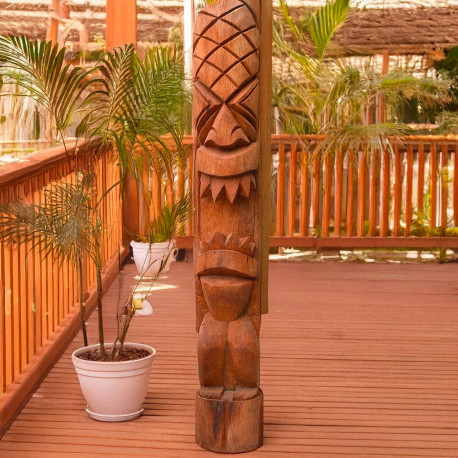 SEDA Tiki Hawaï 150 cm - Décoration en bois