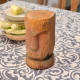 SEDA Tiki Maori Head 30 cm - Décoration en bois