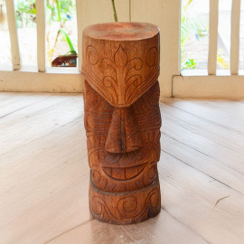 SEDA Tiki Maori Head 50 cm - Décoration en bois