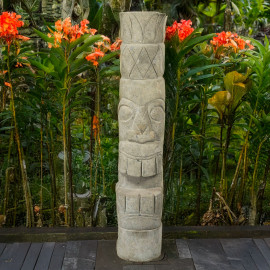 SEDA Tiki Padang 100 cm - Sculpture sur pierre
