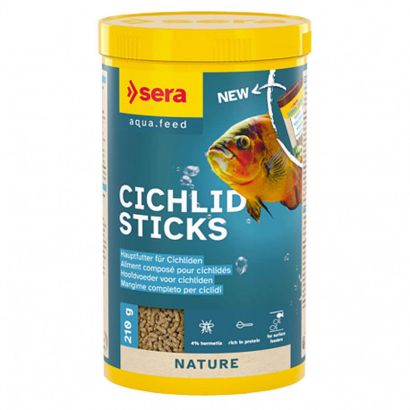 sera Cichlids Sticks Nature 1000ml