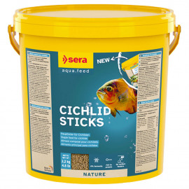Sera Cichlids Sticks nature 10L
