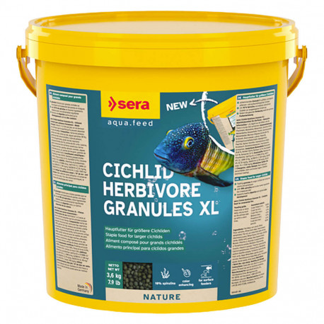 SERA Cichlid Green XL nature 10L
