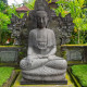 SEDA Bouddha assis 200 cm F Appel à la terre "Riverstone"  - Décoration statue