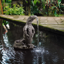 SEDA Varan Komodo Fontaine - Décoration statue bassin